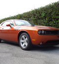 dodge challenger 2011 orange coupe r t gasoline 8 cylinders rear wheel drive 6 speed manual 33157