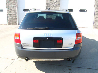 audi allroad quattro 2004 silver wagon gasoline 6 cylinders all whee drive automatic 80301