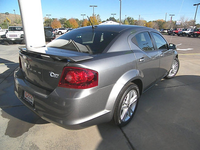 chrysler avenger 2012 dk  gray sxt plus flex fuel 6 cylinders front wheel drive automatic 81212