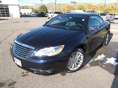 chrysler 200 2012 dk  blue limited flex fuel 6 cylinders front wheel drive automatic 81212