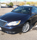 chrysler 200 2012 dk  blue limited flex fuel 6 cylinders front wheel drive automatic 81212