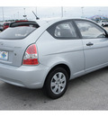 hyundai accent 2008 silver hatchback gs gasoline 4 cylinders front wheel drive automatic 77388