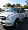 ford f 150 2005 silver gasoline 8 cylinders 4 wheel drive automatic with overdrive 13502