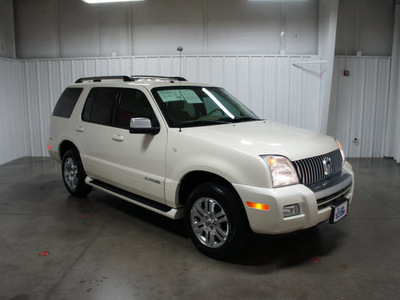 mercury mountaineer 2007 white suv premier gasoline 6 cylinders rear wheel drive automatic with overdrive 76108