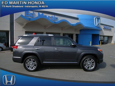 toyota 4runner 2011 gray suv limited gasoline 6 cylinders 4 wheel drive automatic 46219