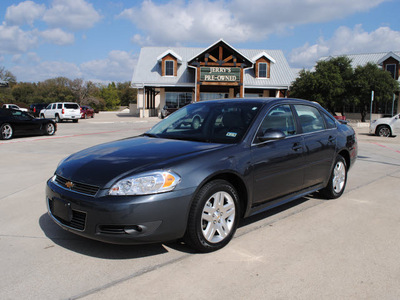 chevrolet impala 2011 gray sedan lt flex fuel 6 cylinders front wheel drive automatic 76087