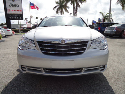 chrysler sebring 2010 silver sedan touring gasoline 4 cylinders front wheel drive automatic 33157