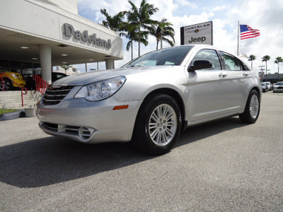 chrysler sebring 2010 silver sedan touring gasoline 4 cylinders front wheel drive automatic 33157