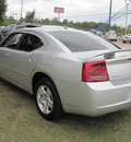 dodge charger 2007 silver sedan gasoline 6 cylinders rear wheel drive automatic 77379