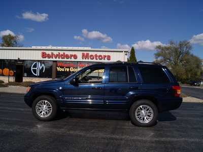 jeep grand cherokee 2004 blue suv limited gasoline 8 cylinders 4 wheel drive automatic 61008