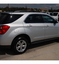 chevrolet equinox 2012 silver suv flex fuel 4 cylinders front wheel drive 6 spd auto w od 77090