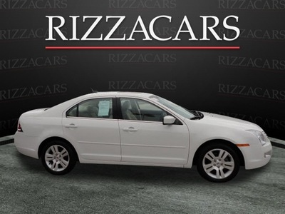 ford fusion 2009 white sedan sel gasoline 6 cylinders front wheel drive automatic with overdrive 60546