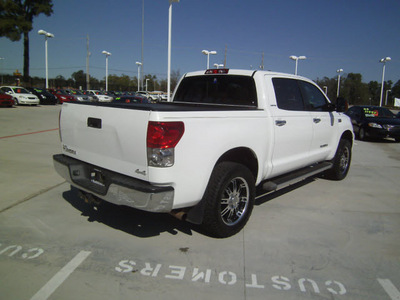 toyota tundra 2007 white limited gasoline 8 cylinders 4 wheel drive automatic 75503