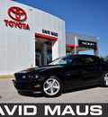 ford mustang 2010 black gt gasoline 8 cylinders rear wheel drive automatic 32771