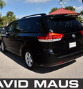 toyota sienna 2011 black van le gasoline 6 cylinders front wheel drive automatic 32771