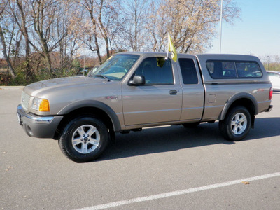 ford ranger 2003 gray sc xlt fx4 4x4 gasoline 6 cylinders sohc 4 wheel drive automatic with overdrive 56001