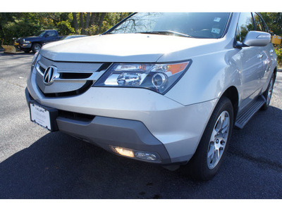 acura mdx 2009 billet silver suv w tech nav dvd gasoline 6 cylinders all whee drive automatic 07712