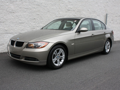 bmw 3 series 2008 lt  brown sedan 328i gasoline 6 cylinders rear wheel drive automatic 27616