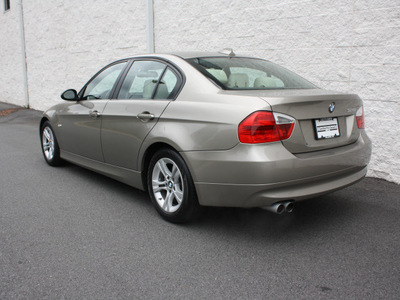 bmw 3 series 2008 lt  brown sedan 328i gasoline 6 cylinders rear wheel drive automatic 27616