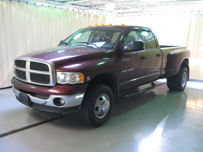 dodge ram pickup 3500 2003 red slt diesel 6 cylinders 4 wheel drive automatic with overdrive 44883