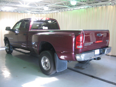 dodge ram pickup 3500 2003 red slt diesel 6 cylinders 4 wheel drive automatic with overdrive 44883