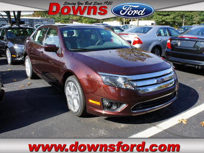 ford fusion 2012 dk  red sedan se gasoline 4 cylinders front wheel drive automatic 08753