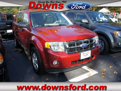 ford escape 2012 red suv xlt gasoline 4 cylinders all whee drive automatic 08753