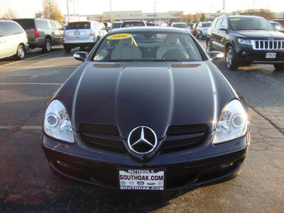 mercedes benz slk280 2006 blue gasoline 6 cylinders rear wheel drive automatic 60443