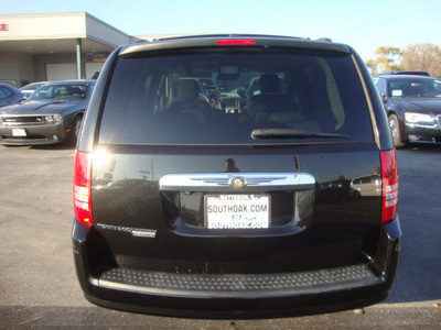 chrysler town country 2008 black van touring gasoline 6 cylinders front wheel drive automatic 60443