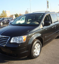 chrysler town country 2008 black van touring gasoline 6 cylinders front wheel drive automatic 60443