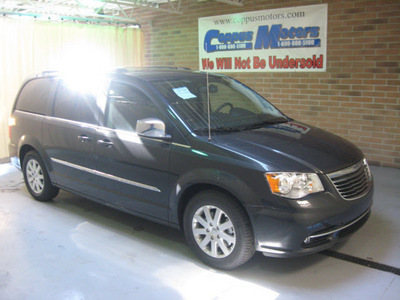 chrysler town and country 2012 charcoal van touring l flex fuel 6 cylinders front wheel drive automatic 44883