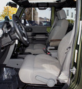 jeep wrangler unlimited 2008 green suv sahara gasoline 6 cylinders 4 wheel drive automatic with overdrive 98371