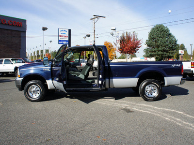 ford f 250 super duty 2003 blue xlt 4x4 diesel 8 cylinders 4 wheel drive automatic with overdrive 98371
