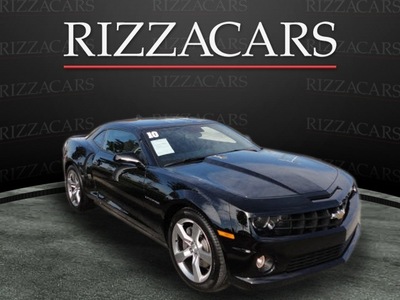 chevrolet camaro 2010 black coupe ss gasoline 8 cylinders rear wheel drive 6 speed manual 60546