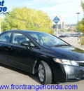 honda civic 2009 crystal black sedan lx gasoline 4 cylinders front wheel drive automatic 80910