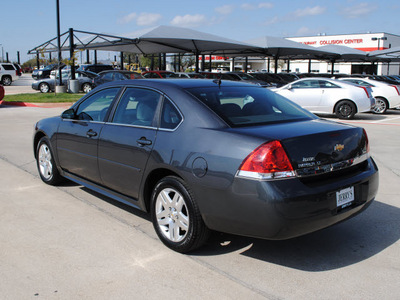 chevrolet impala 2011 gray sedan lt flex fuel 6 cylinders front wheel drive automatic 76087