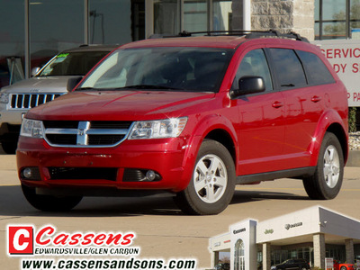 dodge journey 2010 dk  red suv se gasoline 4 cylinders front wheel drive automatic 62034