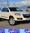 saturn outlook 2008 white suv xe gasoline 6 cylinders front wheel drive automatic 32837