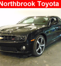 chevrolet camaro 2010 black coupe ss gasoline 8 cylinders rear wheel drive automatic 60062