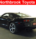 chevrolet camaro 2010 black coupe ss gasoline 8 cylinders rear wheel drive automatic 60062