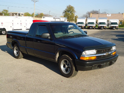 chevrolet s 10 2003 blue pickup truck ls gasoline 6 cylinders rear wheel drive automatic 60007