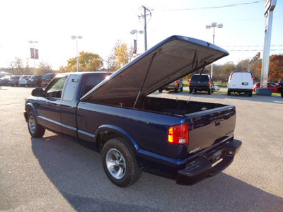 chevrolet s 10 2003 blue pickup truck ls gasoline 6 cylinders rear wheel drive automatic 60007