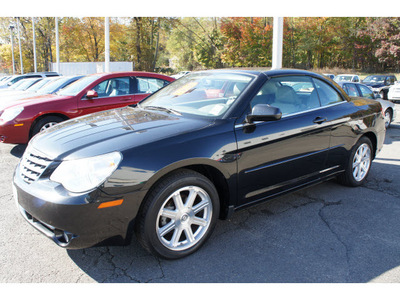 chrysler sebring 2008 black touring flex fuel 6 cylinders front wheel drive automatic 08812
