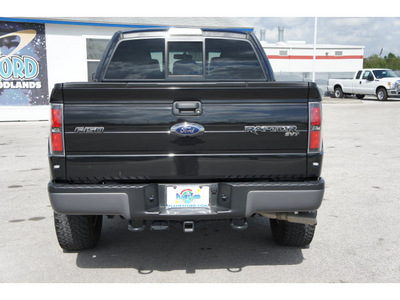 ford f 150 2011 black svt raptor gasoline 8 cylinders 4 wheel drive shiftable automatic 77388