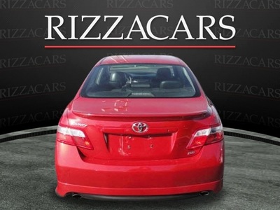 toyota camry 2008 red sedan se gasoline 6 cylinders front wheel drive automatic with overdrive 60462