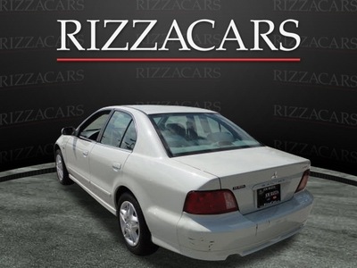 mitsubishi galant 2003 white sedan es gasoline 6 cylinders sohc front wheel drive automatic with overdrive 60462