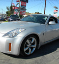 nissan 350z 2006 silver coupe gasoline 6 cylinders rear wheel drive 6 speed manual 92882