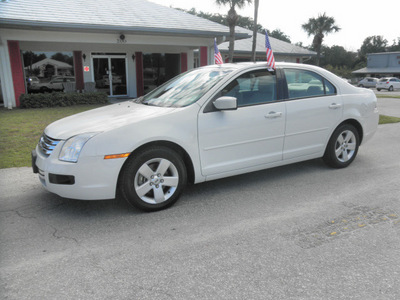 ford fusion 2008 white sedan v6 se gasoline 6 cylinders front wheel drive automatic 32778