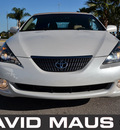 toyota camry solara 2006 white sle gasoline 6 cylinders front wheel drive automatic 32771