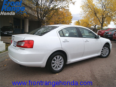 mitsubishi galant 2010 off white sedan fe gasoline 4 cylinders front wheel drive automatic 80910